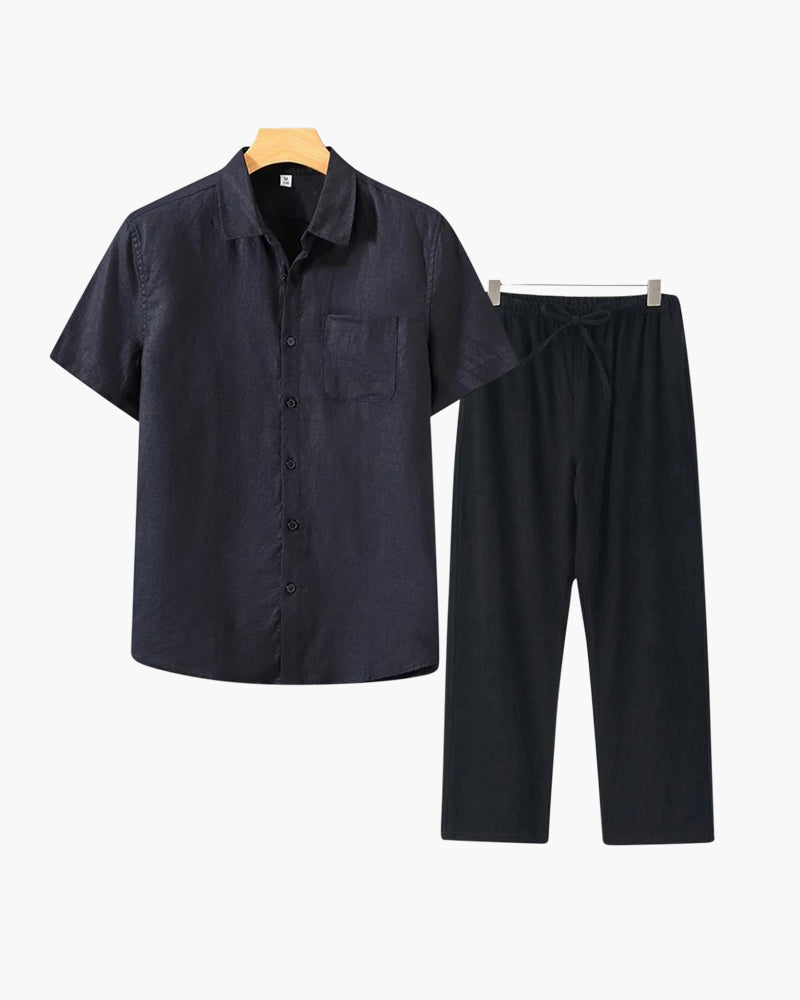Old Money Linen Combo (Shortsleeve) VIP