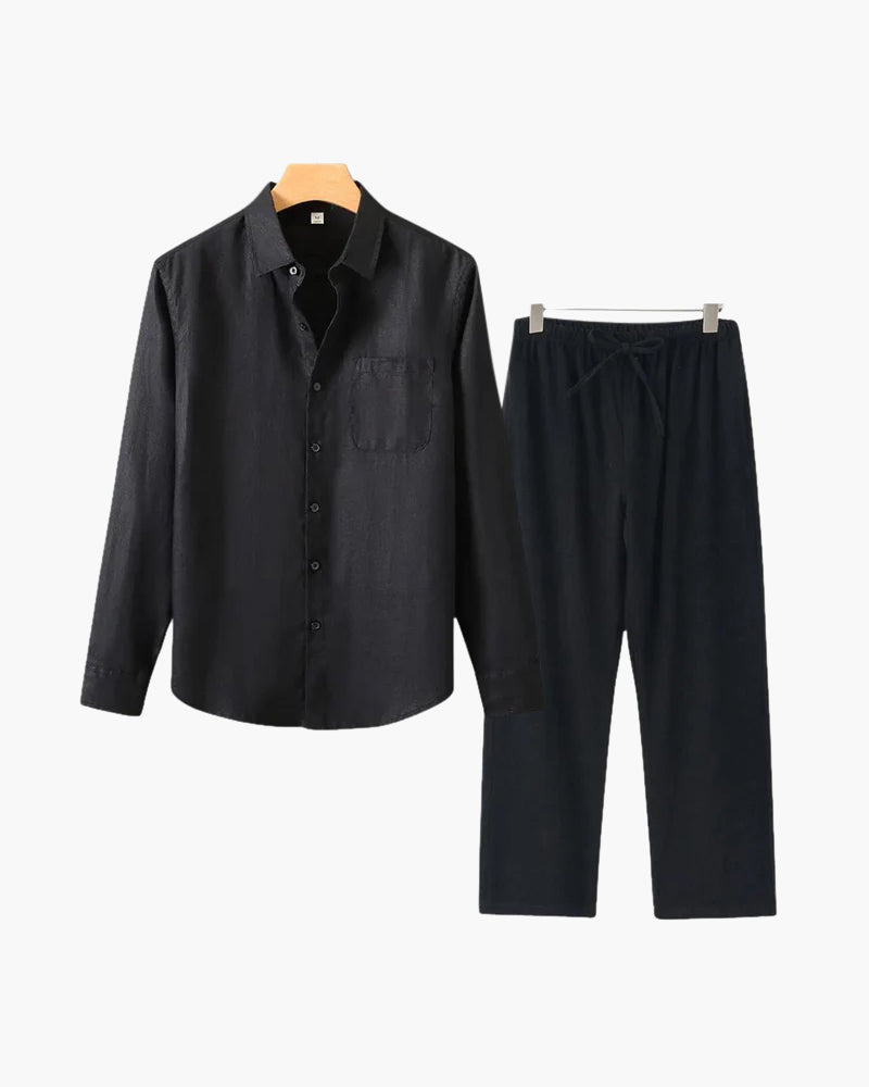 Old Money Linen Combo (Longsleeve) VIP