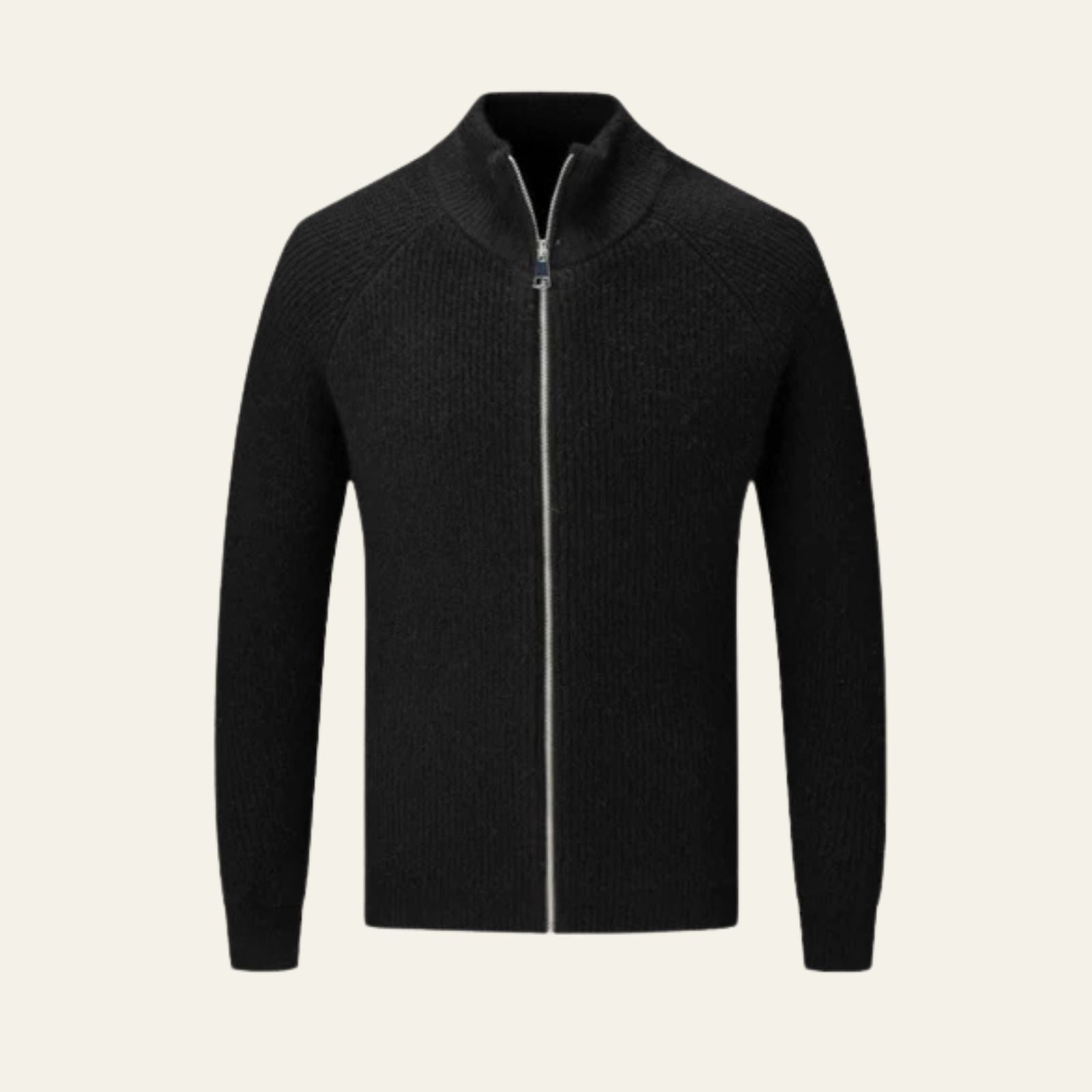 The Amalfi Wool Zipper Vest