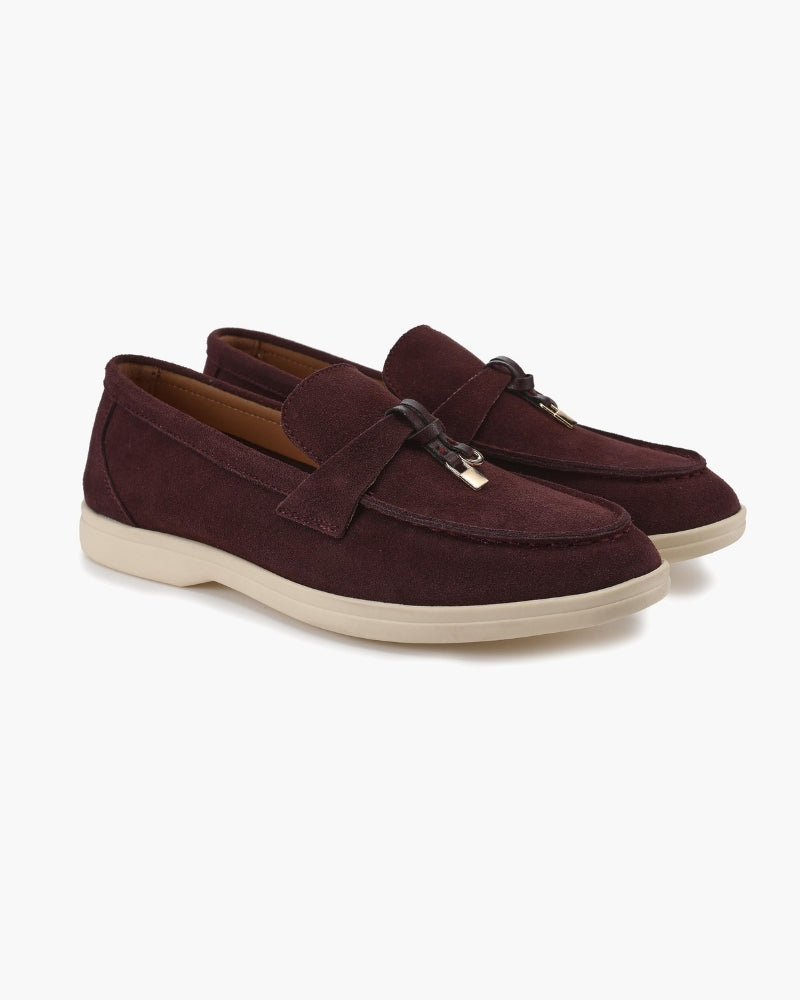 Old Money Suede Lady Loafers VIP