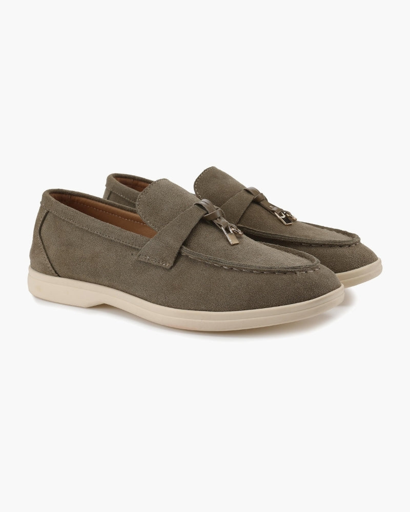 Old Money Suede Lady Loafers VIP
