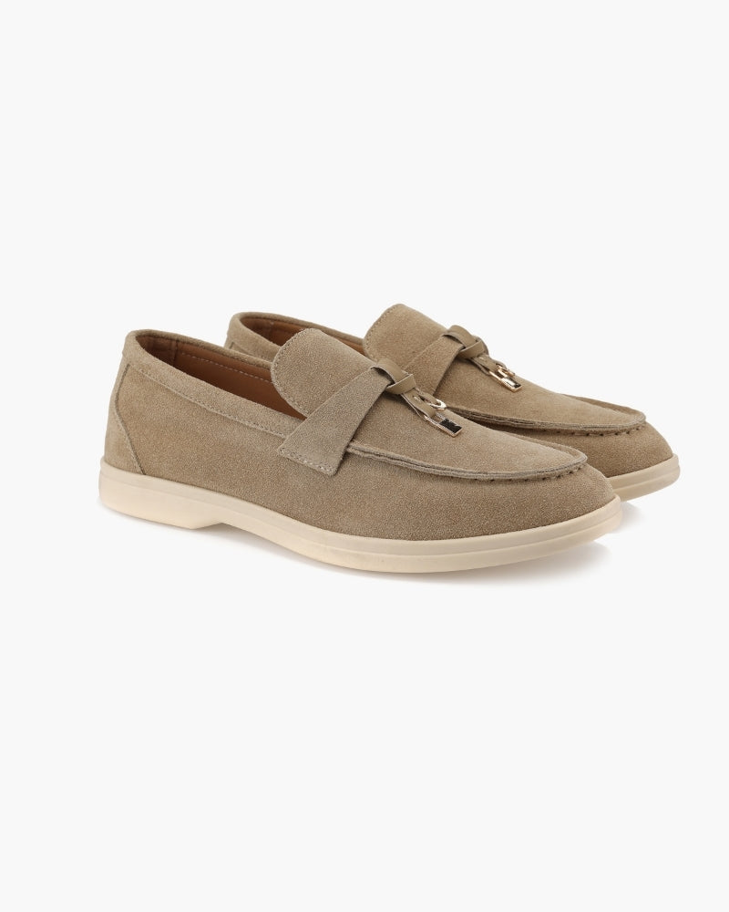 Old Money Suede Lady Loafers VIP
