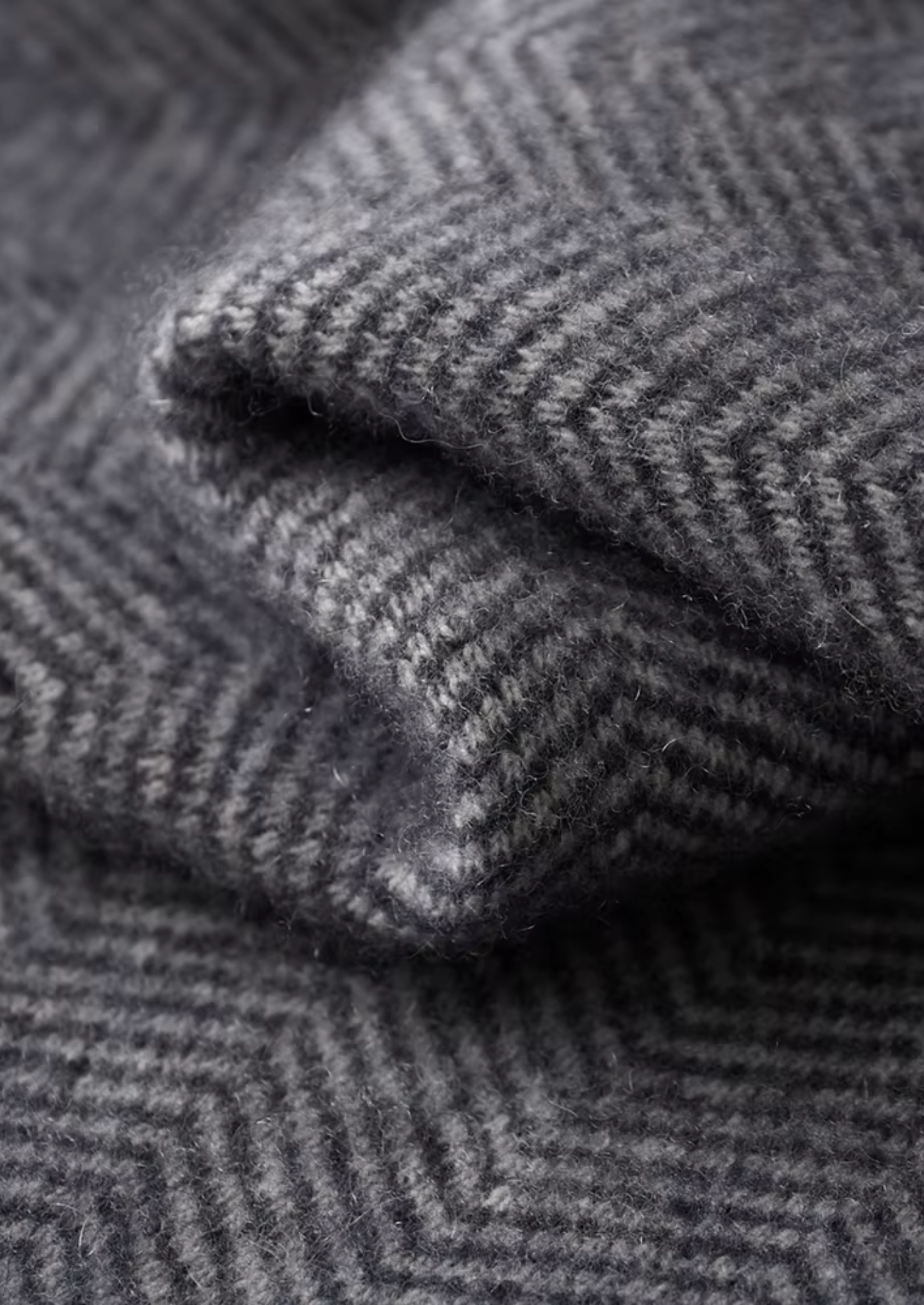 100% MERINO WOOL PATTERNED SET