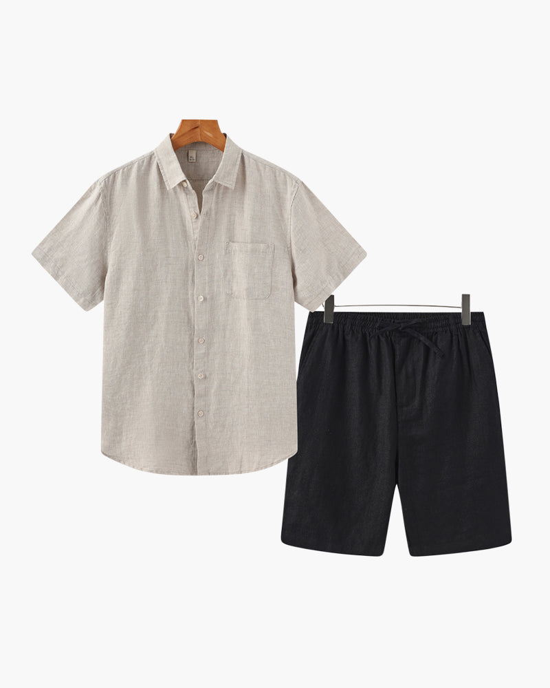 Old Money Linen Combo (Shorts) VIP