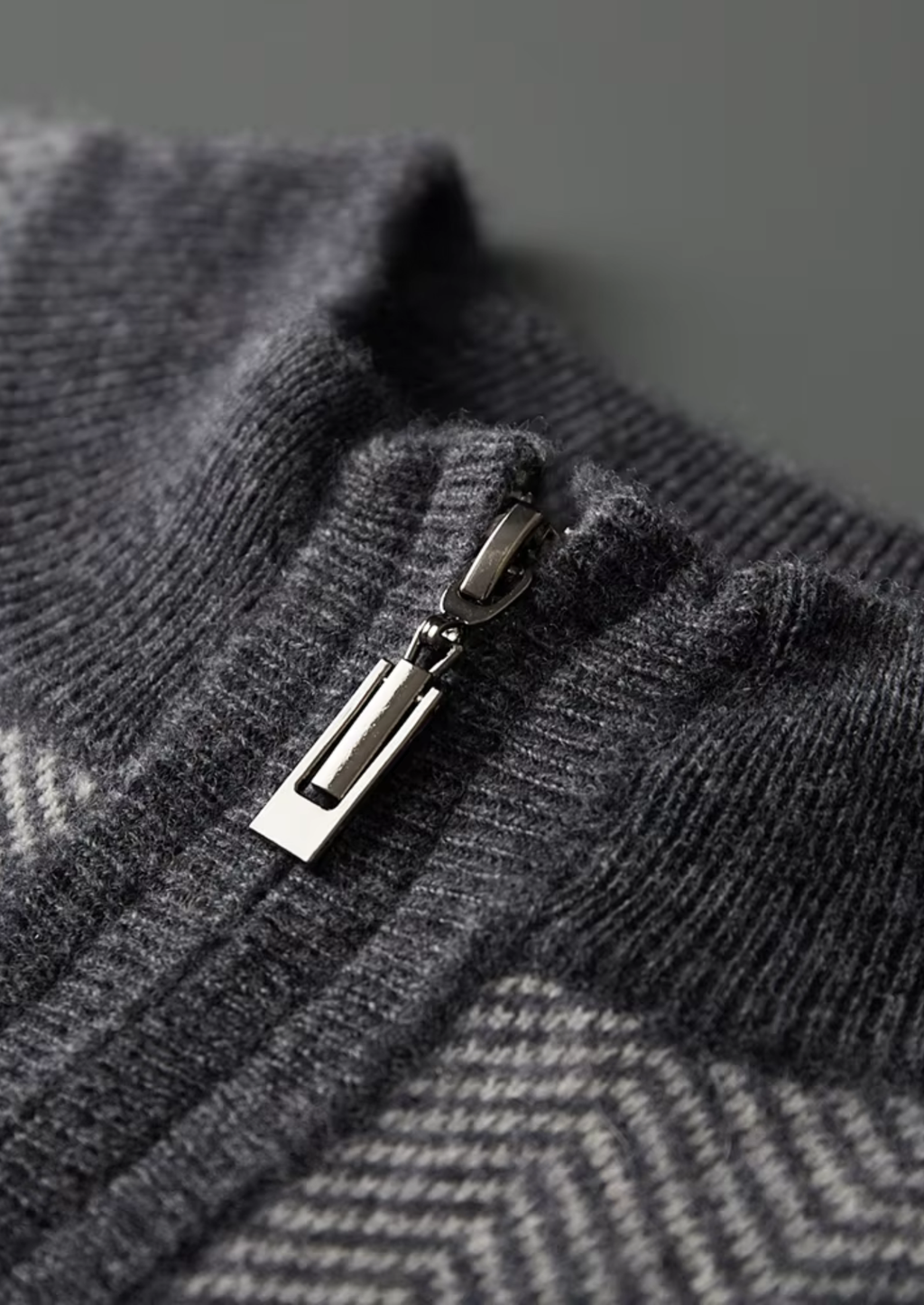 100% MERINO WOOL PATTERNED SET