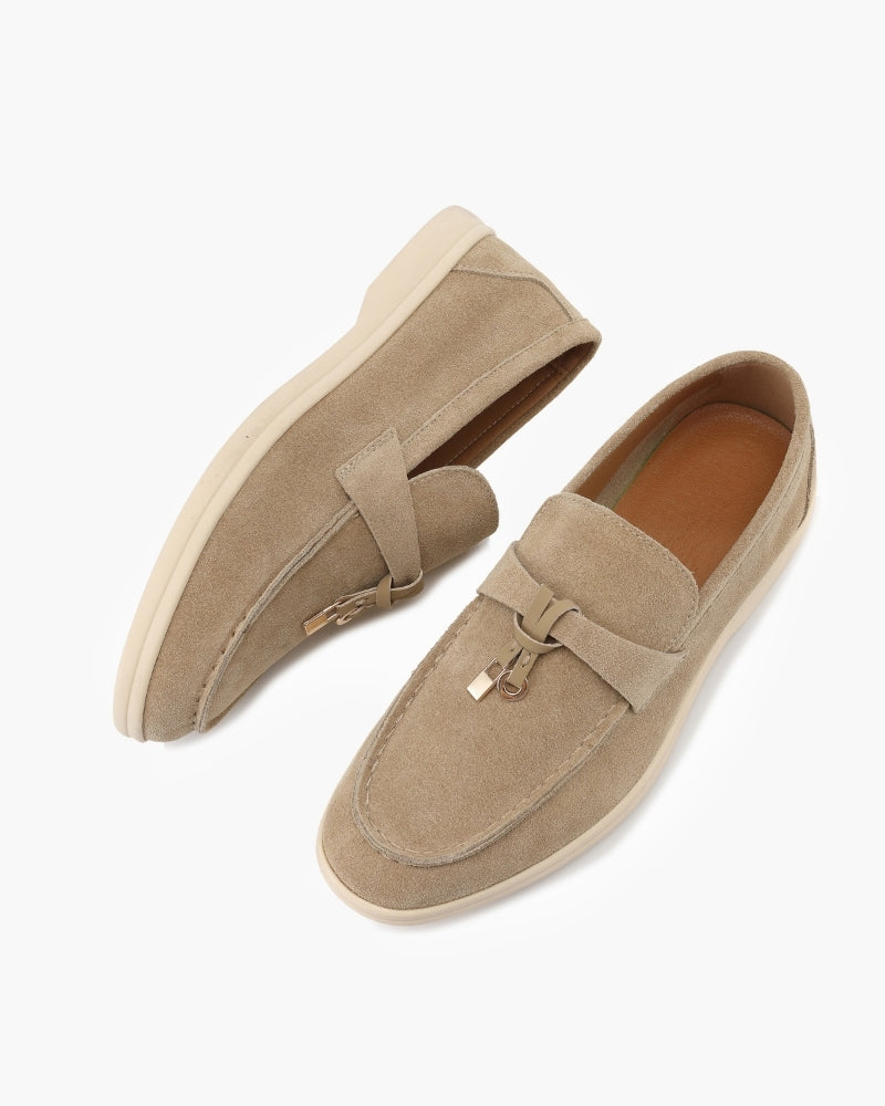 Old Money Suede Lady Loafers VIP