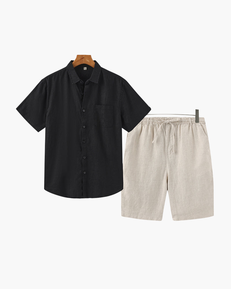Old Money Linen Combo (Shorts) VIP