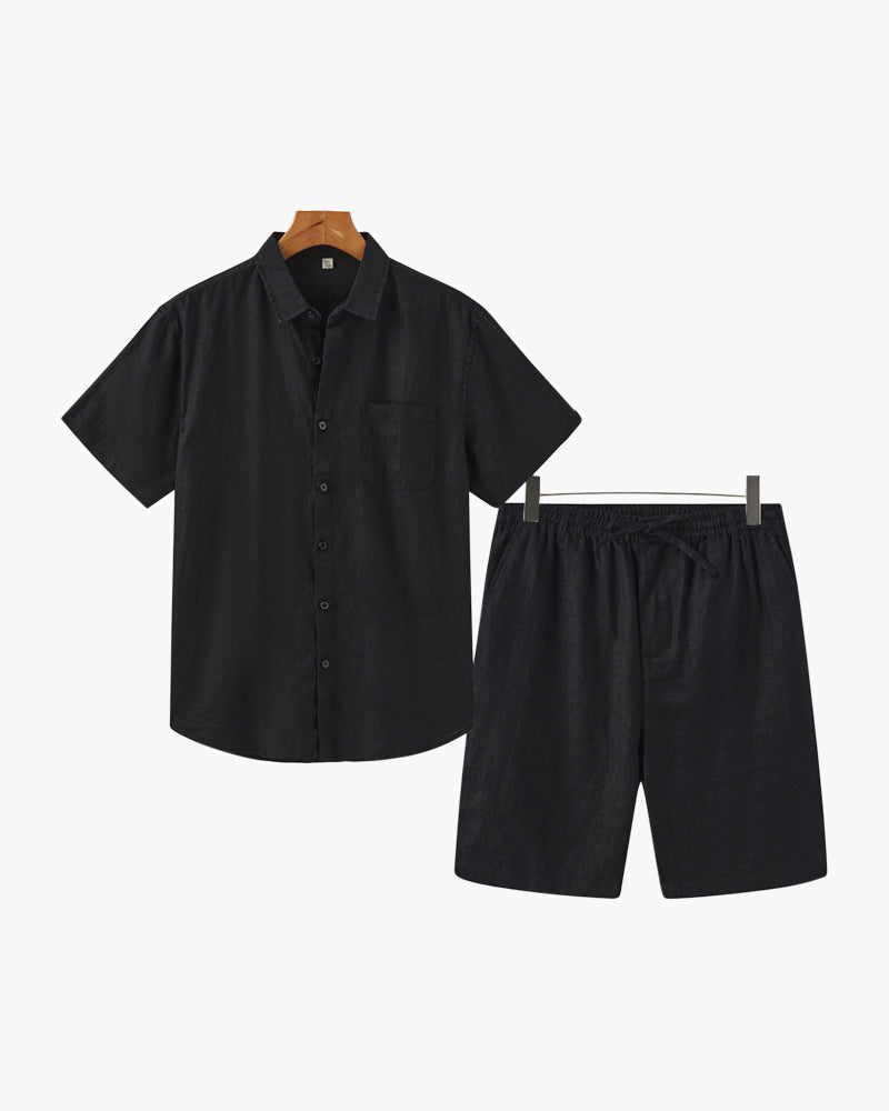 Old Money Linen Combo (Shorts) VIP