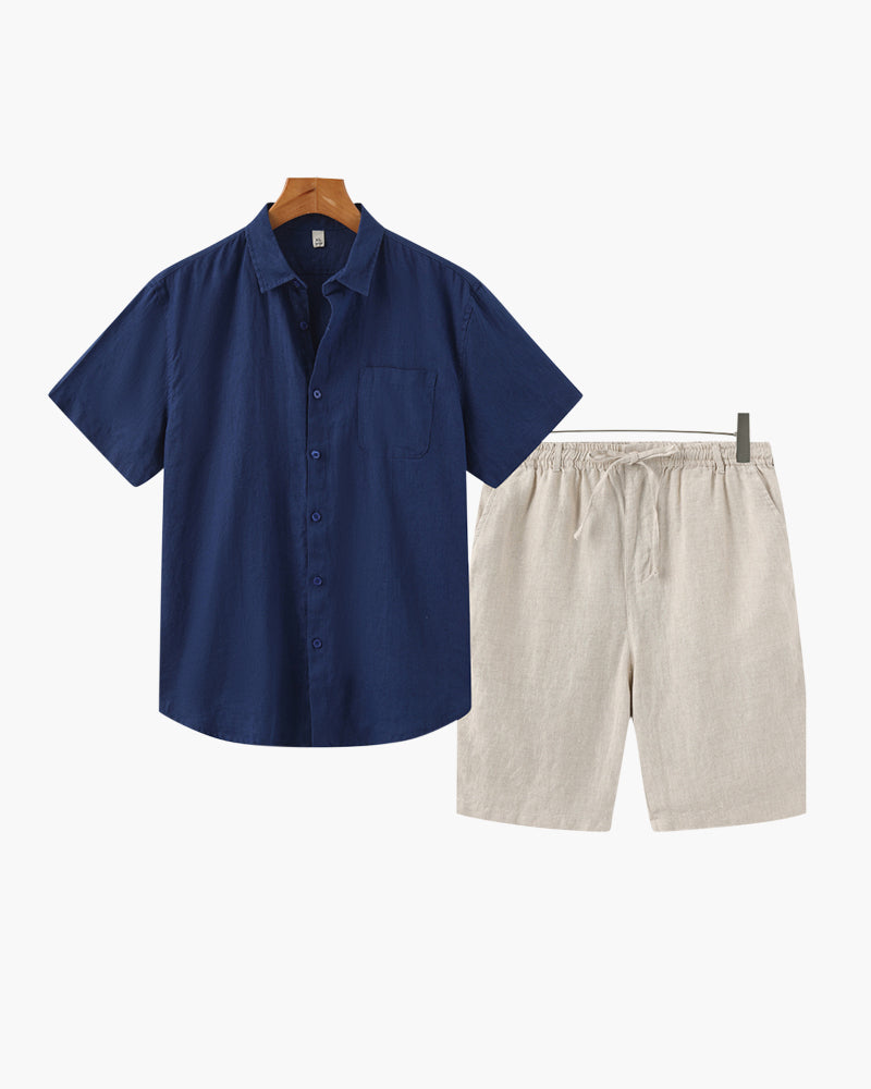 Old Money Linen Combo (Shorts) VIP