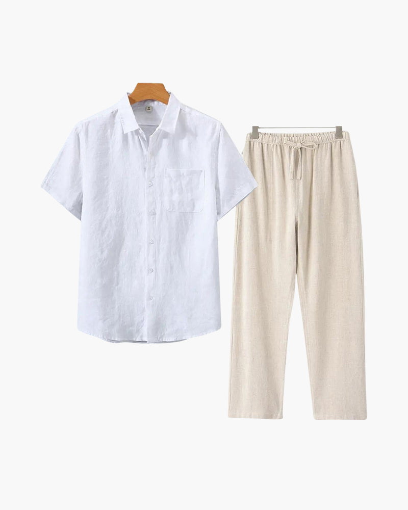 Old Money Linen Combo (Shortsleeve) VIP
