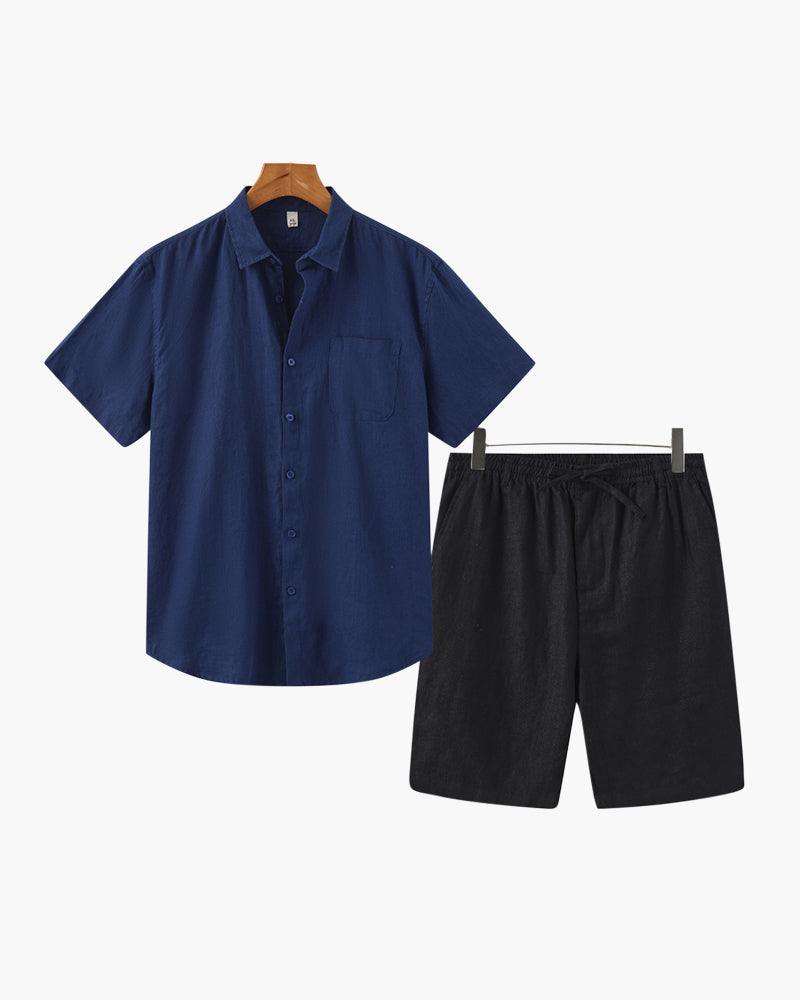 Old Money Linen Combo (Shorts) VIP