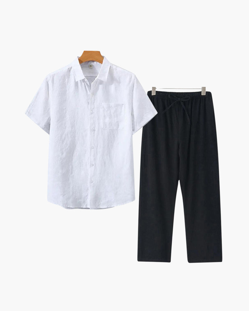 Old Money Linen Combo (Shortsleeve) VIP