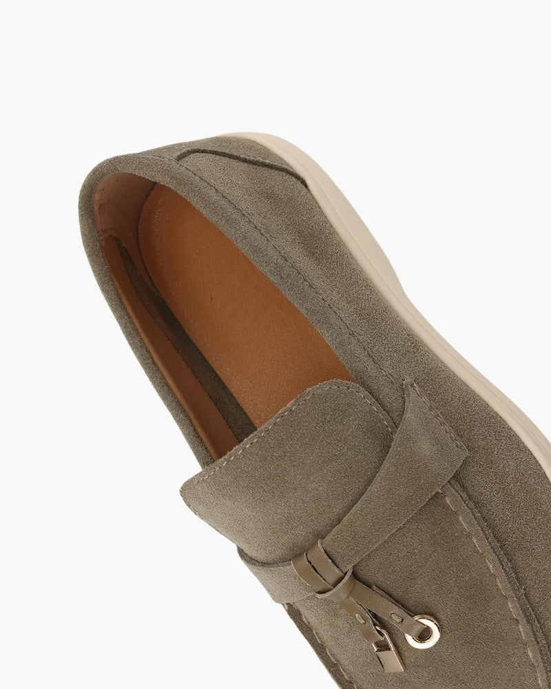 Old Money Suede Lady Loafers VIP
