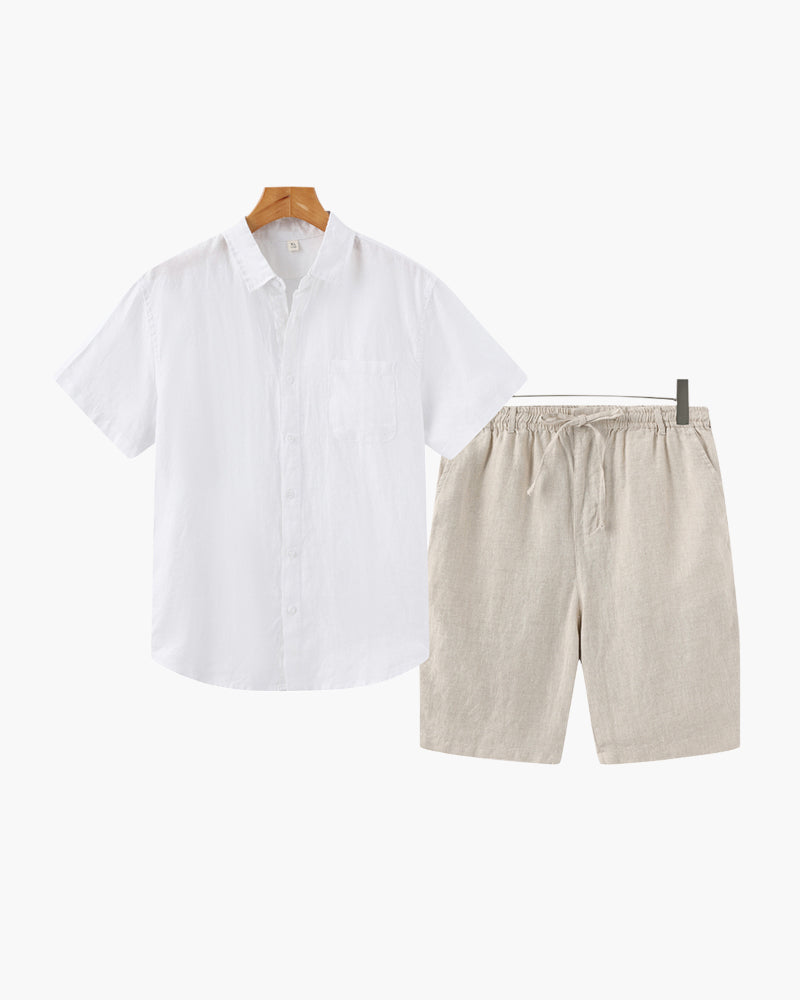 Old Money Linen Combo (Shorts) VIP