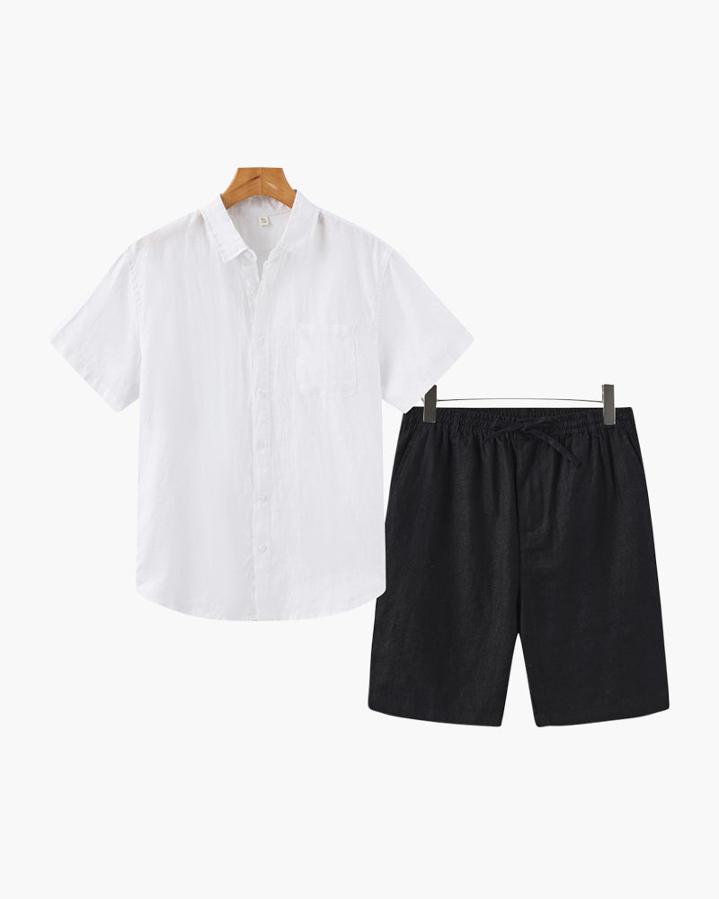 Old Money Linen Combo (Shorts) VIP