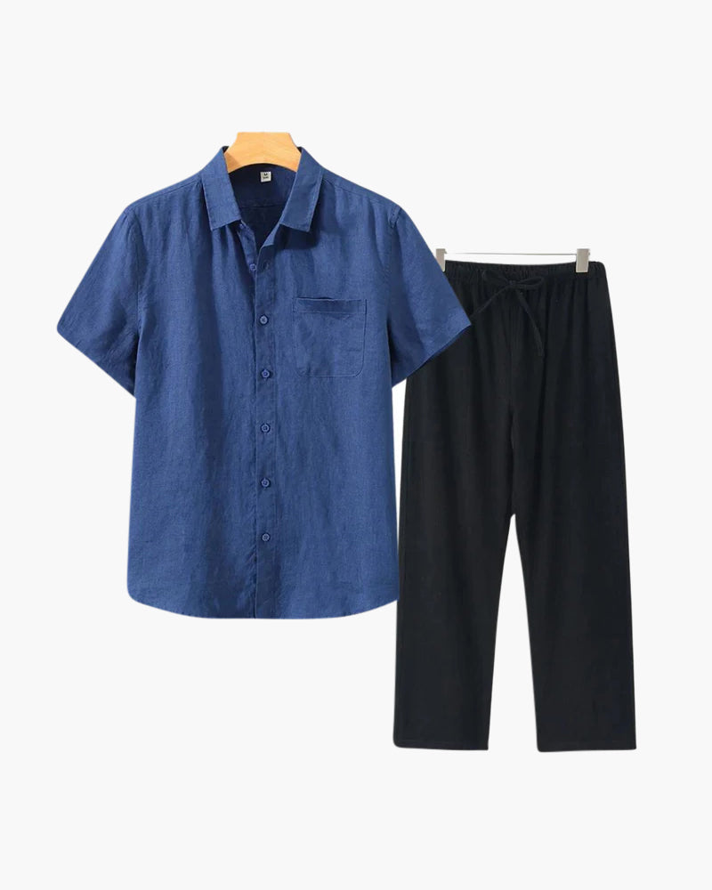 Old Money Linen Combo (Shortsleeve) VIP