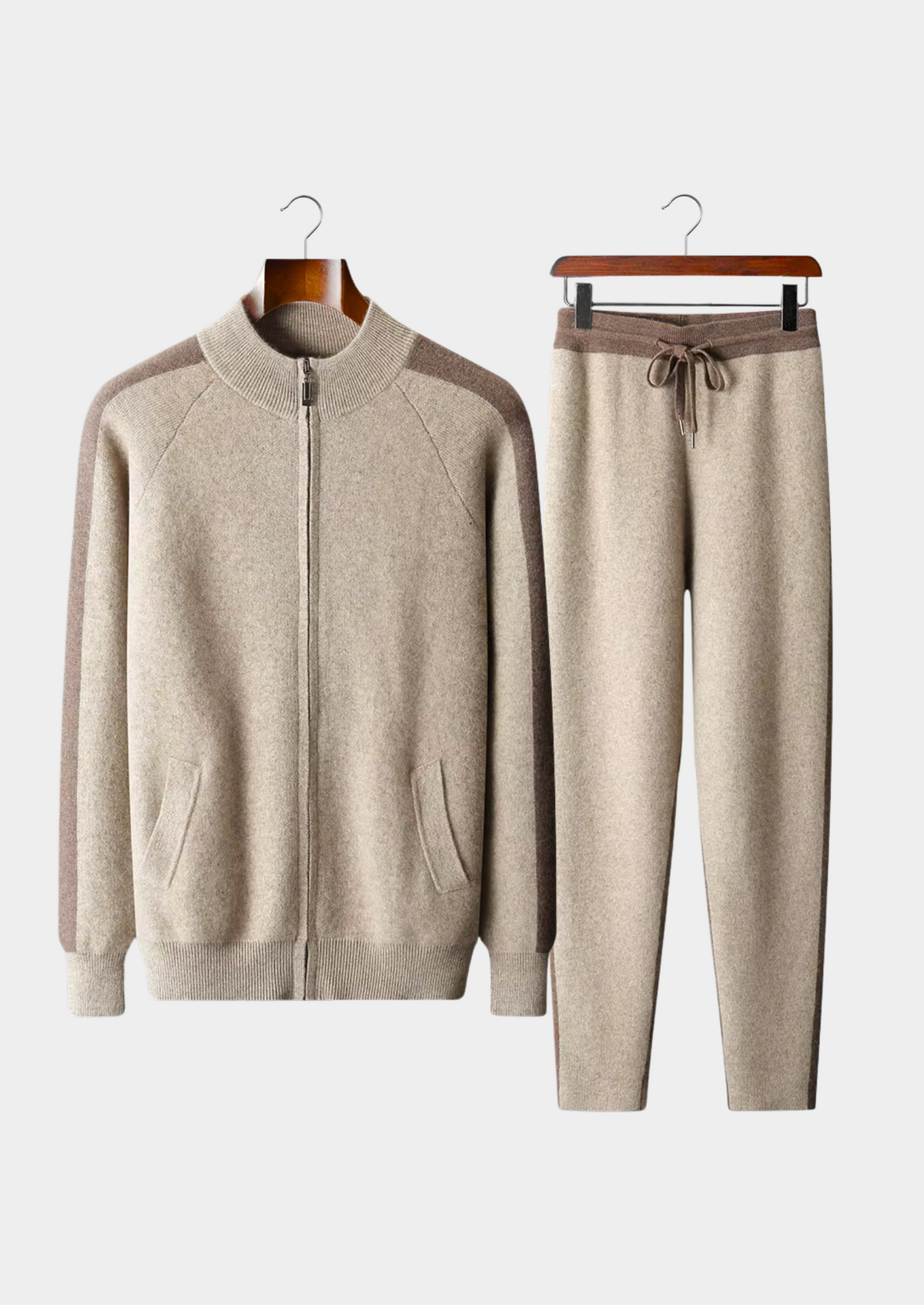 100% CASHMERE LEISURE TRACKSUIT