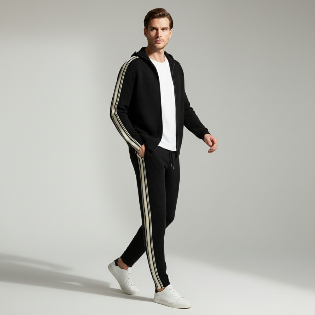 100% CASHMERE DAMIEN TRACKSUIT