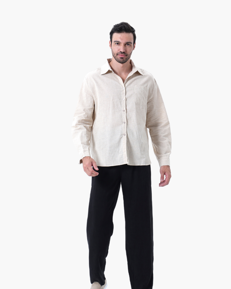 Old Money Linen Combo (Longsleeve) VIP