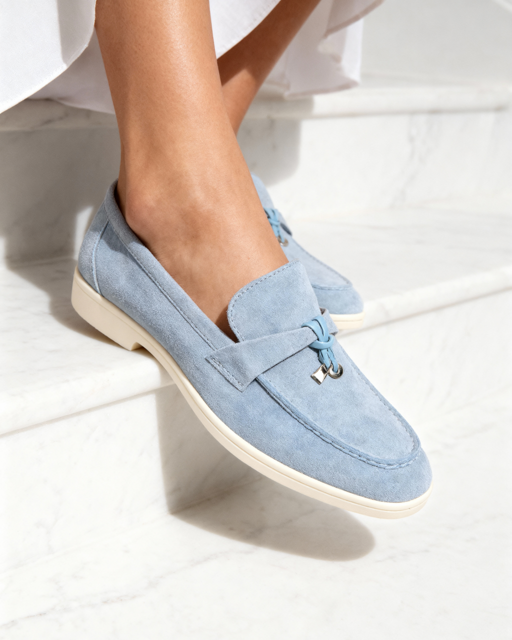 Old Money Suede Lady Loafers VIP